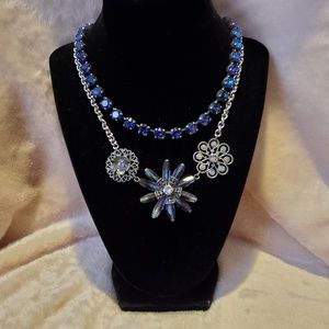 SABIKA Tie Dye Flower Necklace